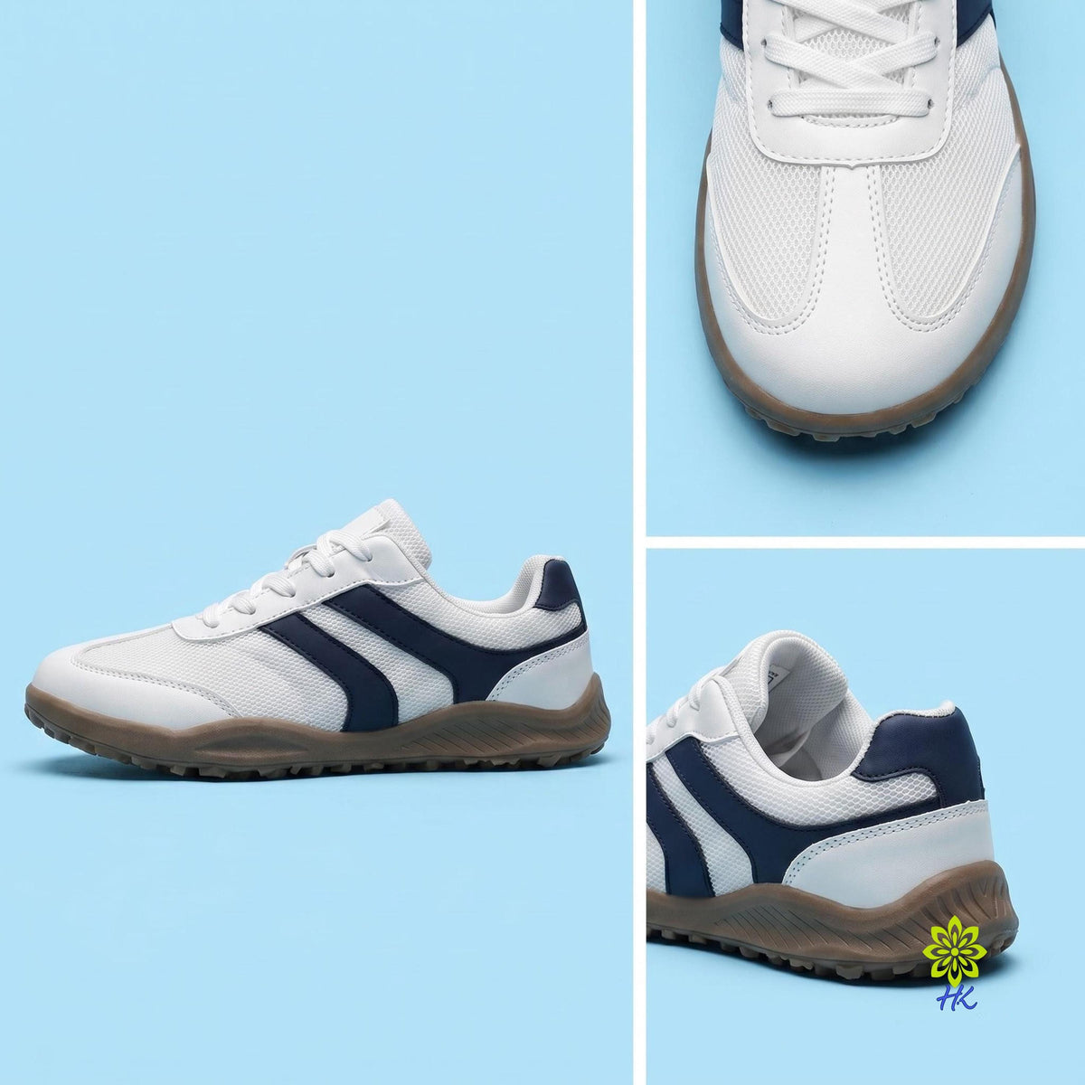 Baskets Homme & Femme en mesh, coupe ample, semelle gomme, EU 36–48
