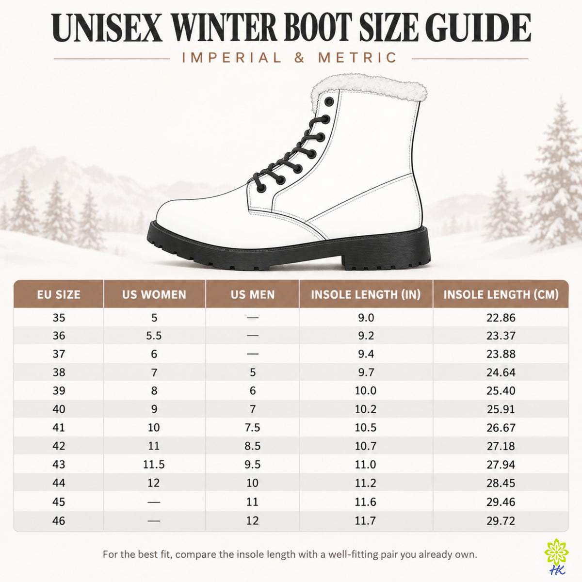 Plaid Lace-Up Winter Boots with Grooved Sole