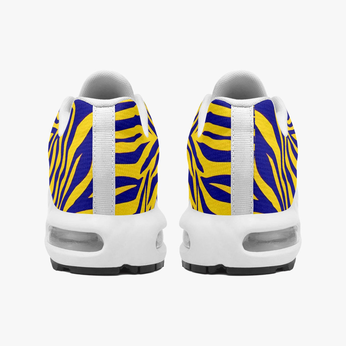 Animal Stripe Men’s Cushioned Lace-Up Sneakers