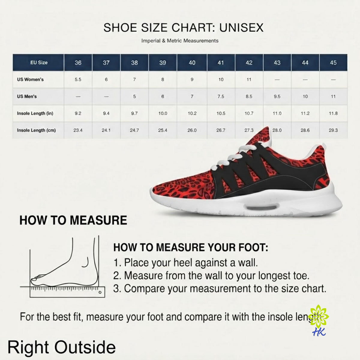 Red Leopard Print Athletic Sneakers – Unisex Chunky Running Style Shoes